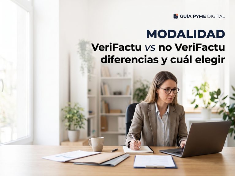 Modalidad VeriFactu vs no VeriFactu: diferencias y cuál elegir