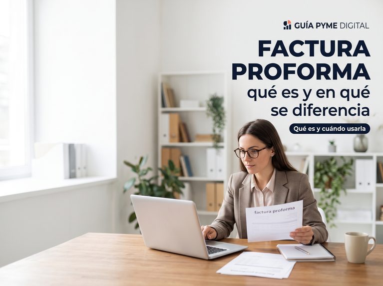 Factura proforma: qué es y en qué se diferencia