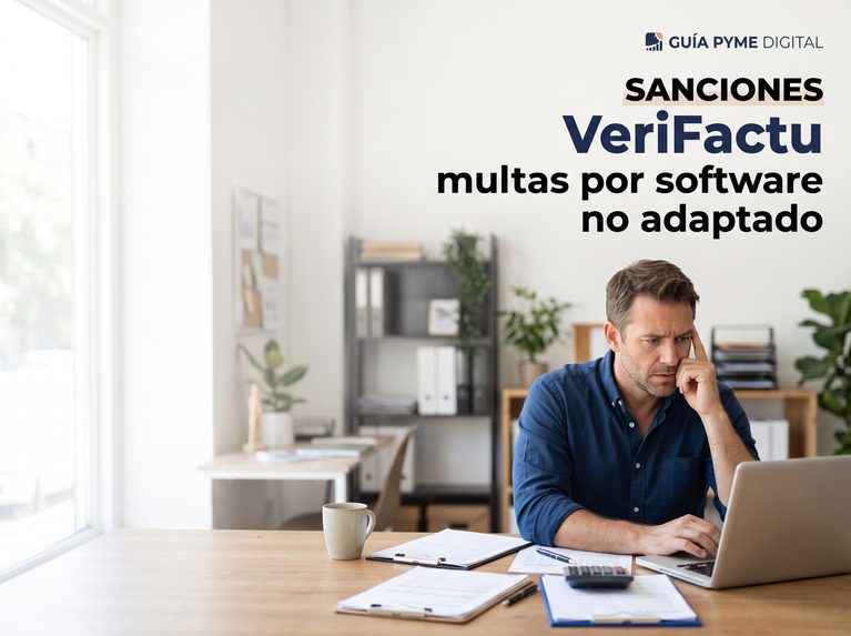 Sanciones VeriFactu: multas por software no adaptado
