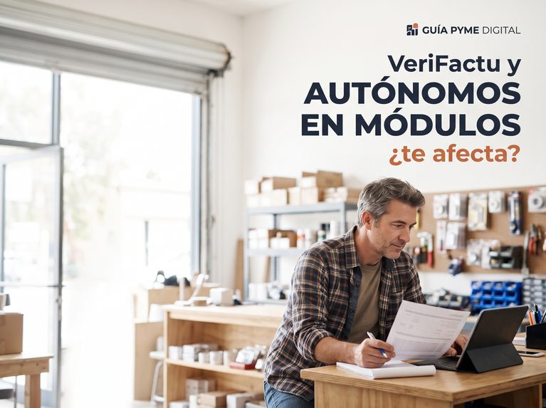 VeriFactu y autónomos en módulos: ¿te afecta?